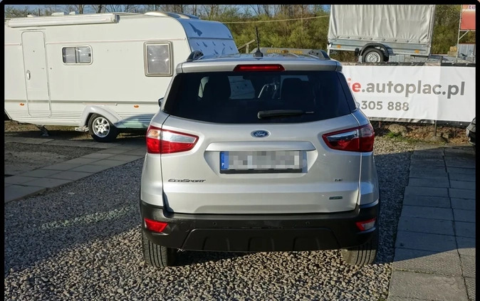Ford EcoSport cena 67990 przebieg: 65283, rok produkcji 2019 z Głowno małe 326